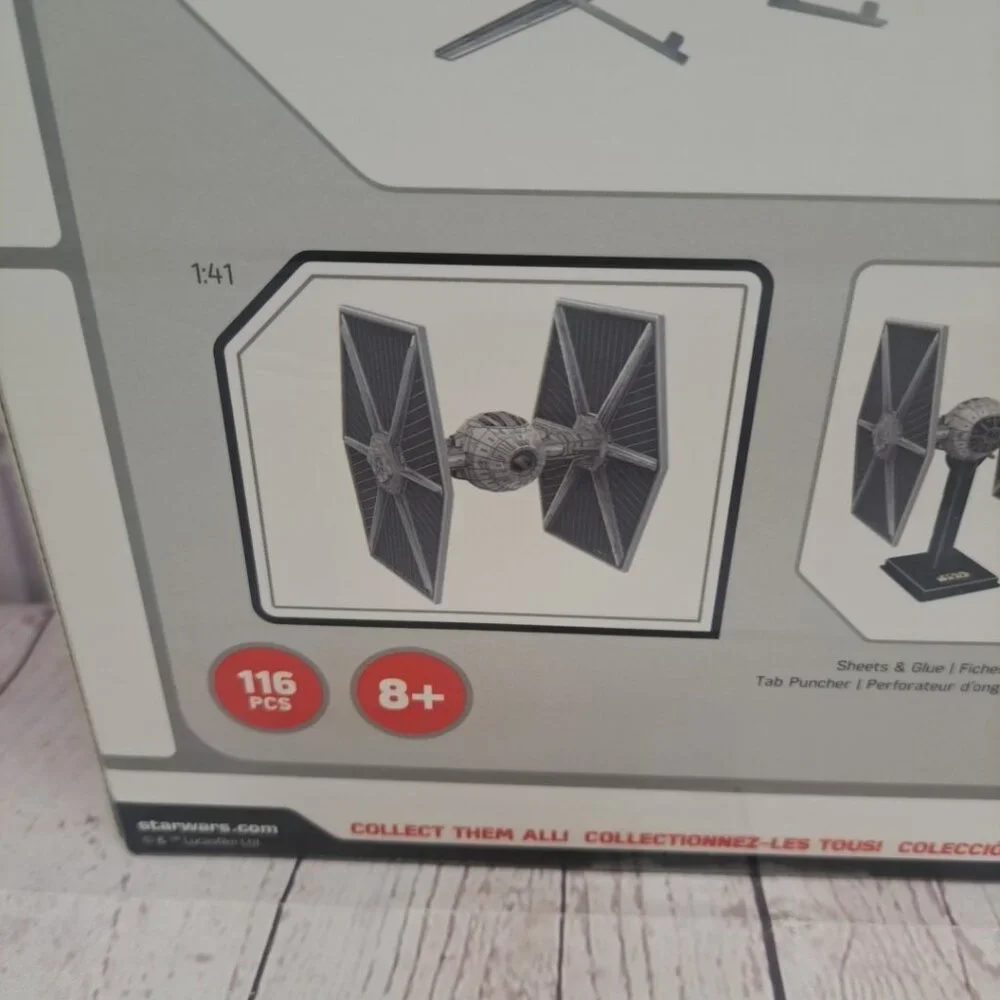 Star‎ Wars Imperial Tie Fighter 4D Puzzle, 116 Piece - Sealed Box
